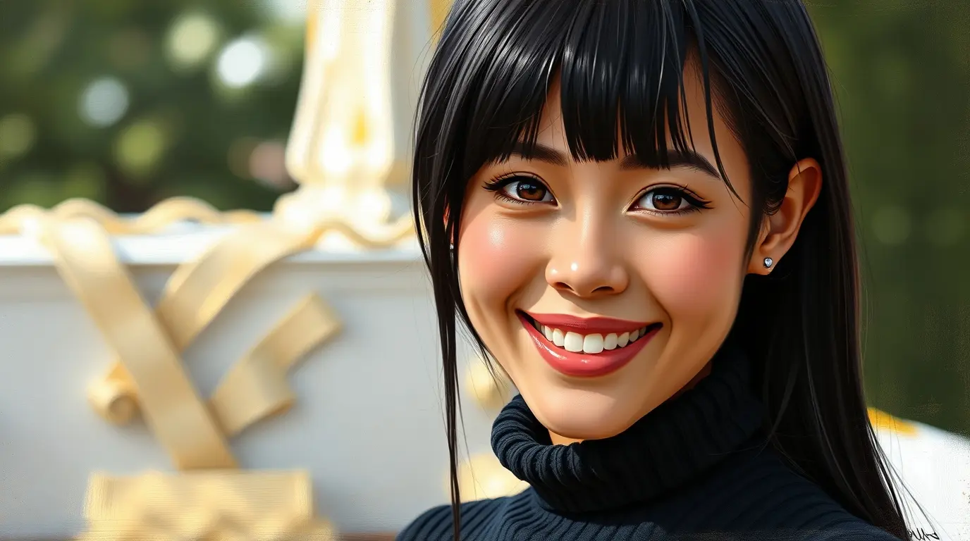 Girl smile